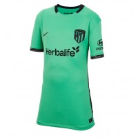 Camisa de Futebol Atletico Madrid Antoine Griezmann #7 Equipamento Alternativo Mulheres 2023-24 Manga Curta